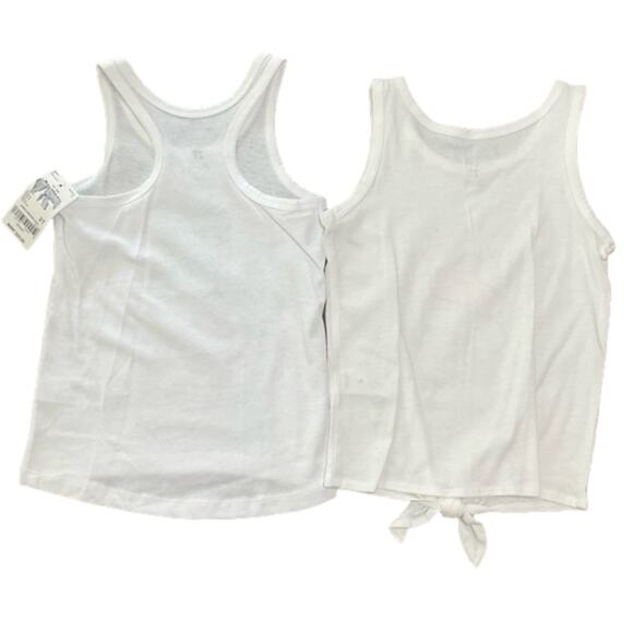 Oshkosh B’Gosh Girls White Tank Summer Tops Pineapple Ice Cream Cone Size 2T NEW - Picture 4 of 5